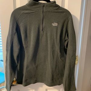 The north face women’s long sleeve zip neck fleece